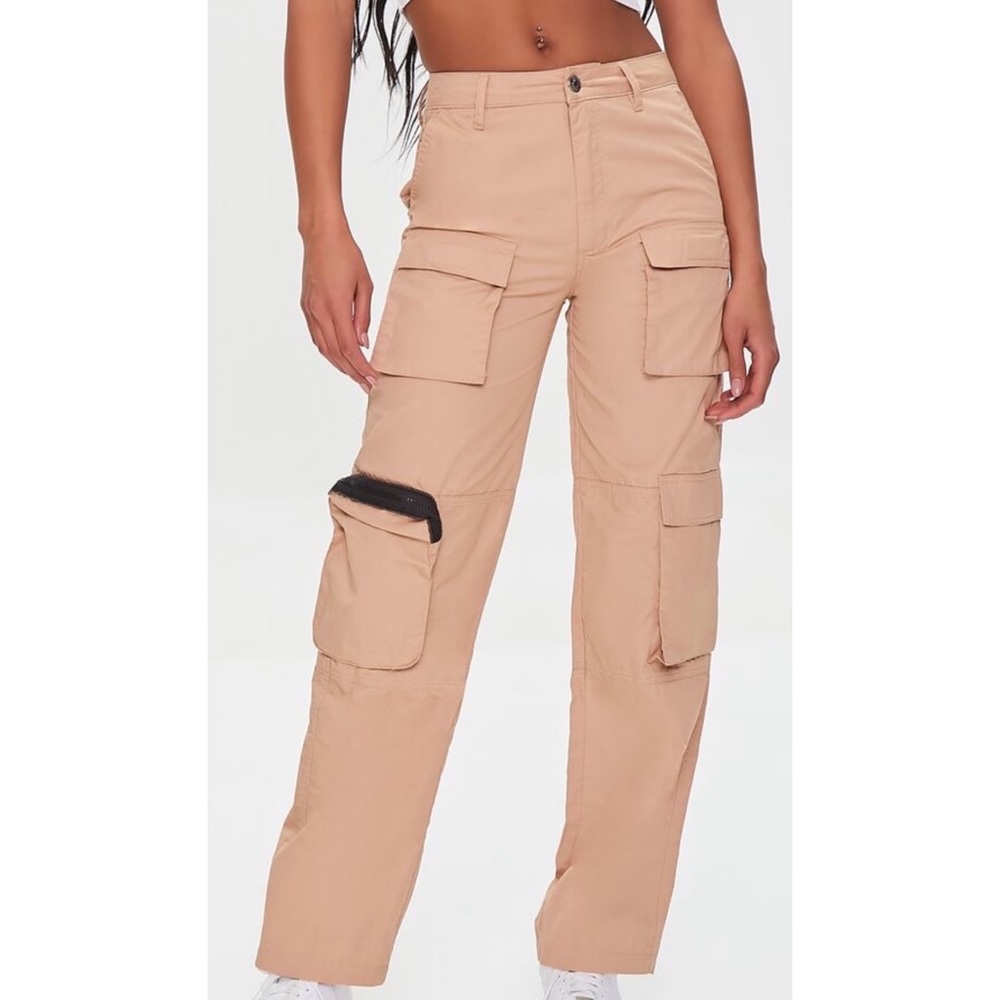 Tan cargo pants